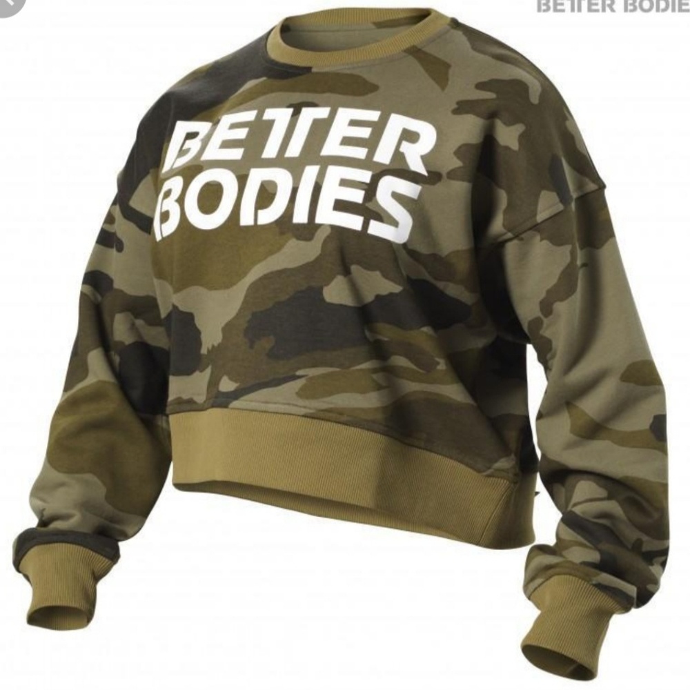 Better bodies Chelsea camo sweatshirt